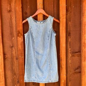 90s Vintage Denim Gap Mini Dress